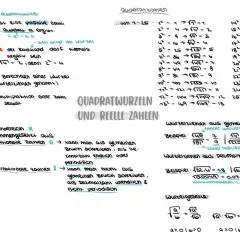 Was sind Quadratzahlen? Die Liste zeigt Quadratzahlen von 1 bis 25 und ihre Wurzeln.