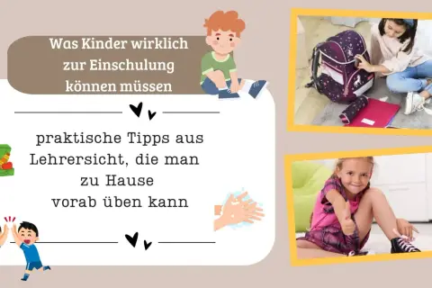 Vorbereitung auf die Einschulung: Praktische Tipps für zu Hause, die Kindern helfen, die wichtigsten Aufgaben zu meistern.