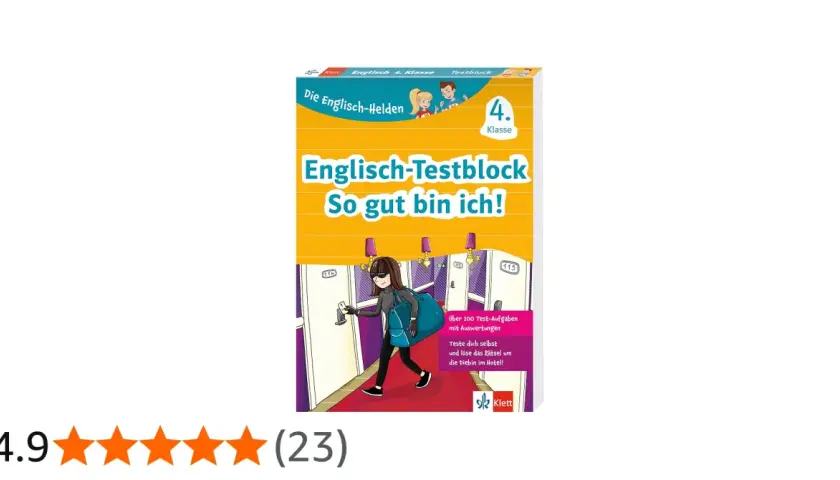 Englisch-Testblock für die 4. Klasse mit Rätsel um eine Diebin im Hotel. Ideal für den Lesetest.